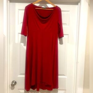 Eileen Fisher Red Dress size small